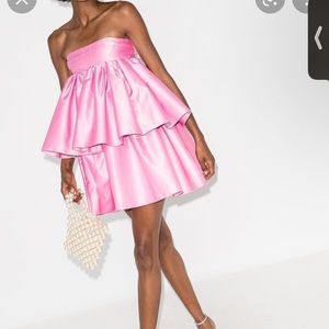 ISO: Carmina tiered ruffled cocktail dress